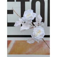 Роза Пудра Люкс 21-1030 белый